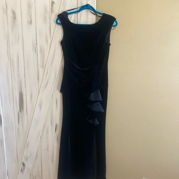chinese dress ladies Eliza J Ruffle Front Gown – MOTHER OF